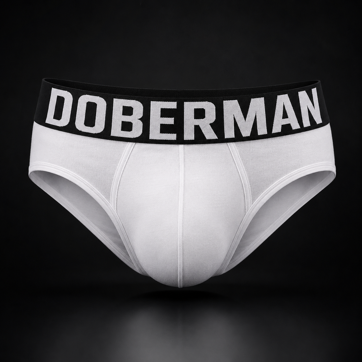 Cueca slip branca Doberman
